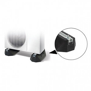 CASTEL L400 кронштейны напольные резиновые для наружного блока (L140 x H100 x P400, 200кг) / 2 шт.